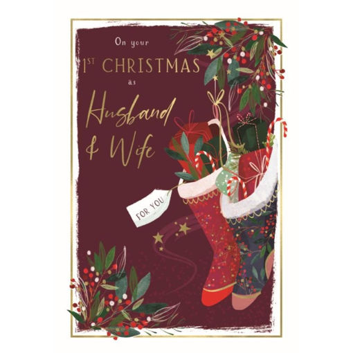Picture of ON YOUR 1ST CHRISTMAS AS HUSBAND AND WIFE